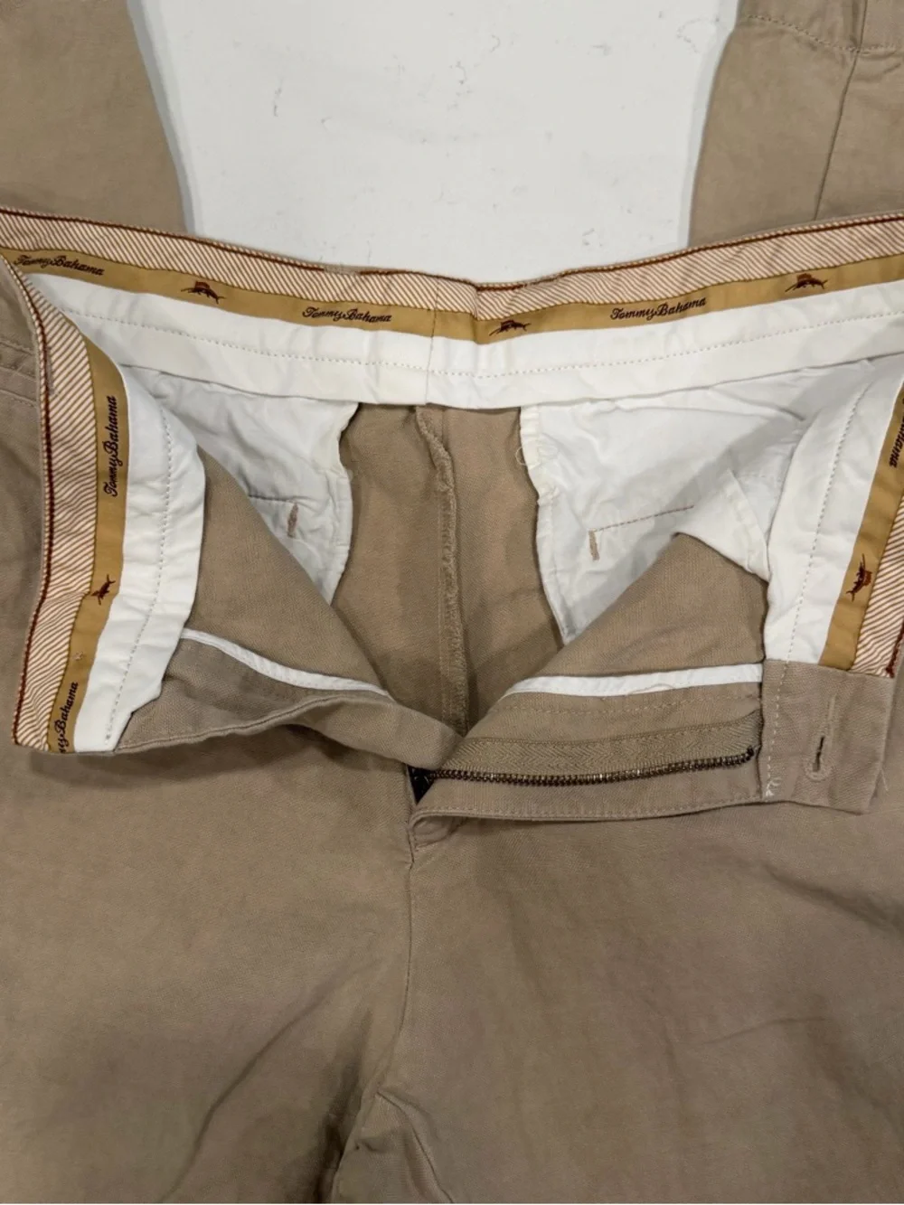 Tommy Bahama Men’s Khaki Linen/Silk Pants 32x28